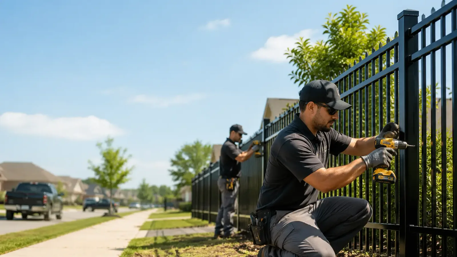 Metal Fence Installation in Crestline, OH